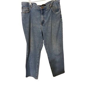 Venezia / Lane Bryant Blue Denim Straight-Leg Jeans Size 22 Average Fit Womens C